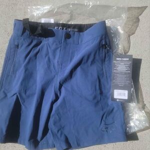 Boys Fox bike shorts with chamois